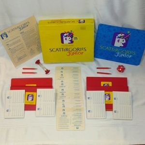 Vintage Scattergories Junior - Milton Bradley 1989